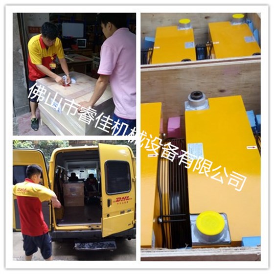 睿佳冷卻器發(fā)貨海外
