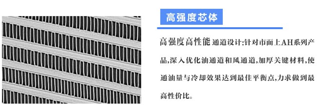 睿佳風(fēng)冷卻器芯體翅片細節(jié)圖