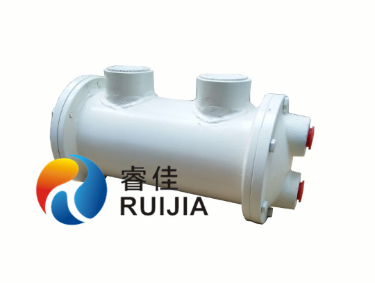 定做5寸BS不銹鋼<font color='red'>管殼式冷卻器</font>