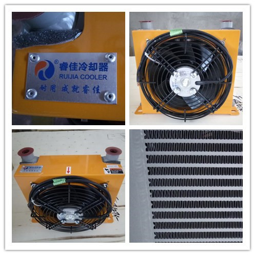【廠家直銷】小型風(fēng)冷式<font color='red'>液壓油散熱器</font>RJ-224