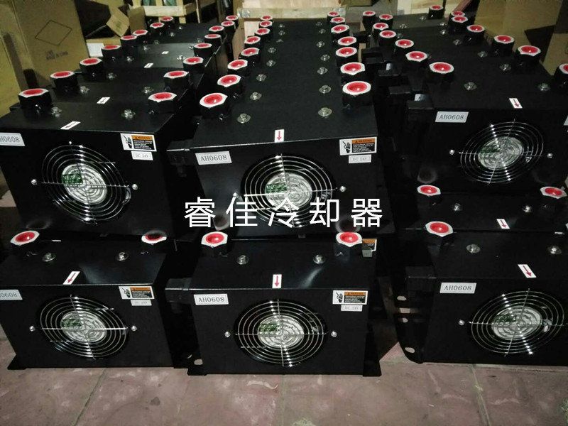 【黑金剛】小型液壓<font color='red'>風冷式油冷卻器</font>AH0608