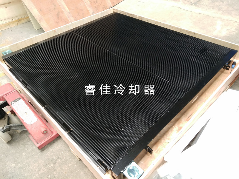 定做英格索蘭空壓機<font color='red'>風(fēng)冷散熱器</font>