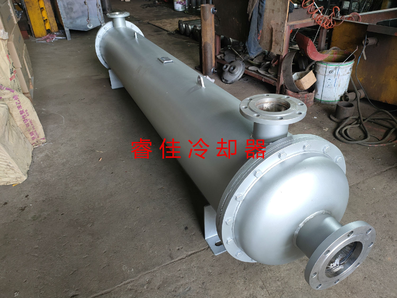 選型案例：14寸不銹鋼<font color='red'>管殼式換熱器</font>