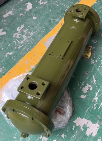 油壓機(jī)廠家定制款<font color='red'>列管式水冷卻器</font>案例